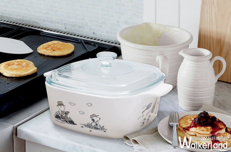 史努比控不可錯過的好康優惠！「康寧餐具」各式史努比食器搭配60周年優惠，還不手刀搶購去。