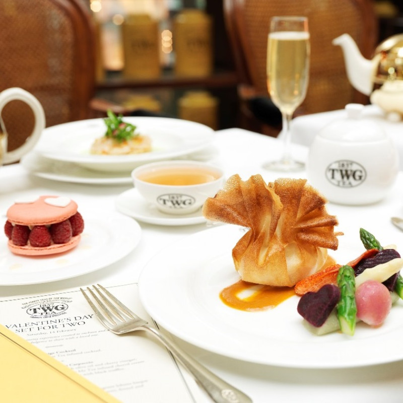 西洋情人節本週六甜蜜來襲！TWG Tea推出情人茶餐飲系列，讓你永誌浪漫愛戀！