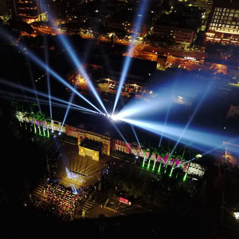 最近新竹市晚上很美麗！慶祝新竹州廳90週年 「光影藝術宴｣璀璨登場