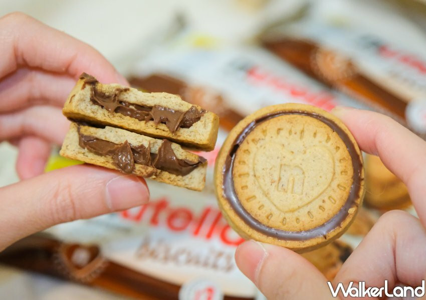 nutella榛果可可醬餅乾 / WalkerLand窩客島整理提供 未經許可不可轉載