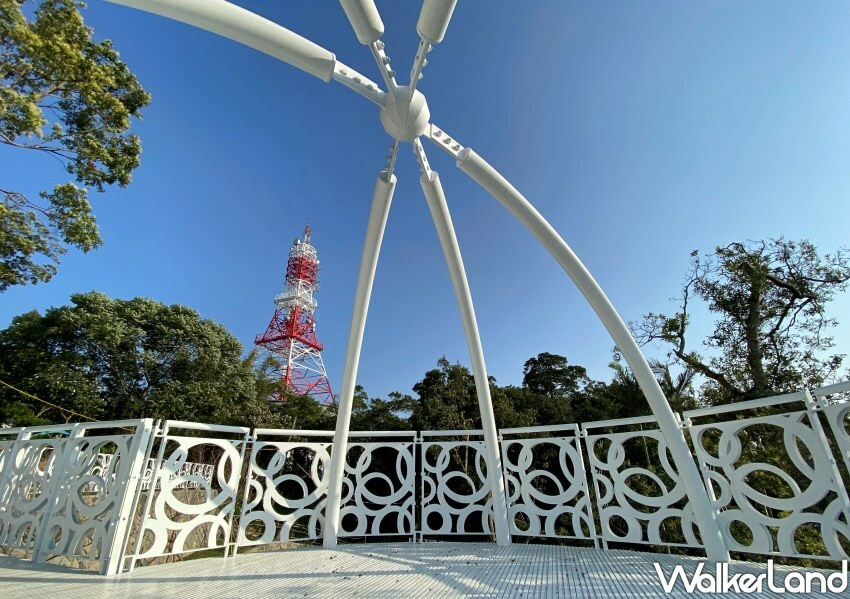 劍潭山步道「北眼平台、微風平台」/ WalkerLand窩客島整理提供 未經同意不可轉載