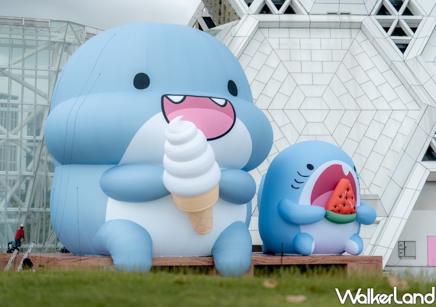 高雄、LINE貼圖 海洋派對 ‧ 高雄聯萌/ WalkerLand窩客島整理提供 未經同意不可轉載