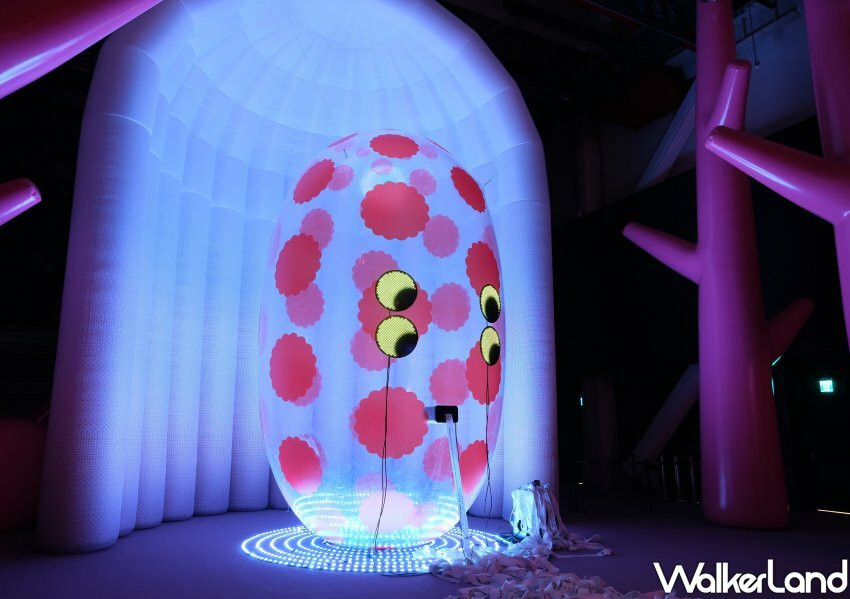 誠品生活新店「AI靈感大師：澳洲3D光影觸動樂園」/ WalkerLand窩客島整理提供 未經許可不可轉載