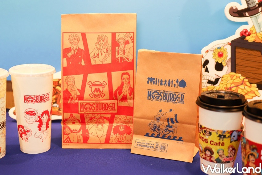 摩斯漢堡Ｘ航海王 聯名周邊  / WalkerLand窩客島整理提供 未經許可，不得轉載