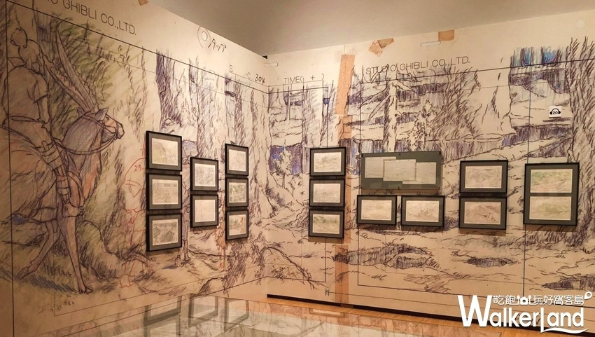 吉卜力動畫手稿展/Walkerland窩客島整理提供
