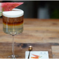 中壢咖啡廳推薦！武威堂咖啡 四層樓天井設計老宅咖啡廳，夏季限定西瓜特調必喝。