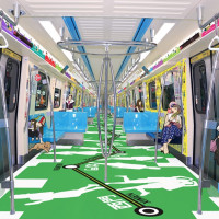 松山線行動美術館亮相！WOW～原來車箱這麼美，PLUS松山線一日遊！