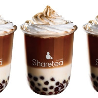 珍珠控先搶一杯再說！堪稱全台最夯打卡手搖飲Sharetea插旗北車，超經典漸層「珍珠鮮奶茶」只要10元。