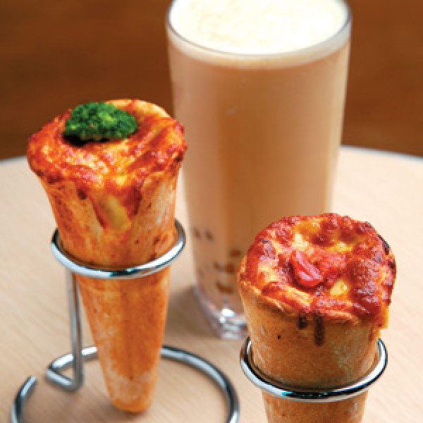 可東· 義式甜筒披薩· 咖啡