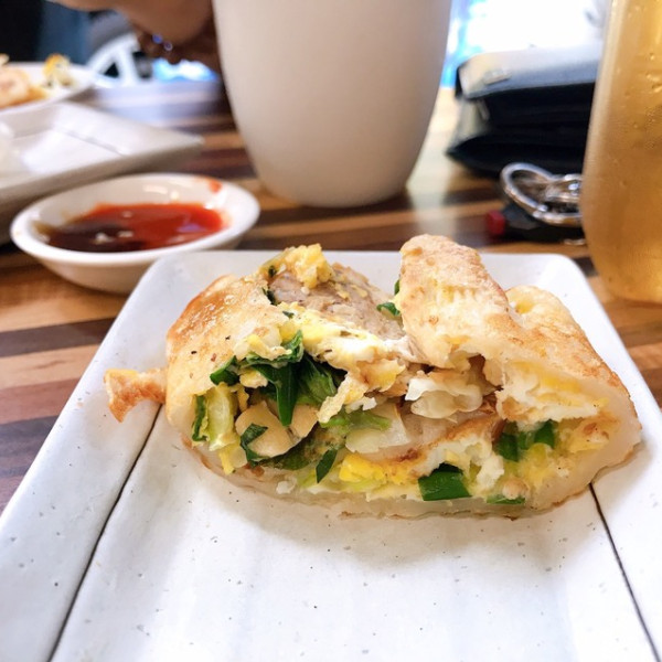 萬華胖妞妞＿古早味粉ㄉㄨㄞ蛋餅