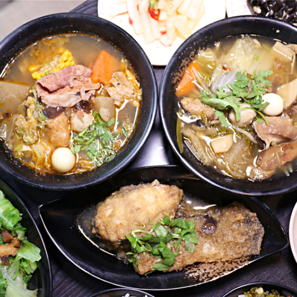 老嘴 砂鍋魚頭菜尾湯