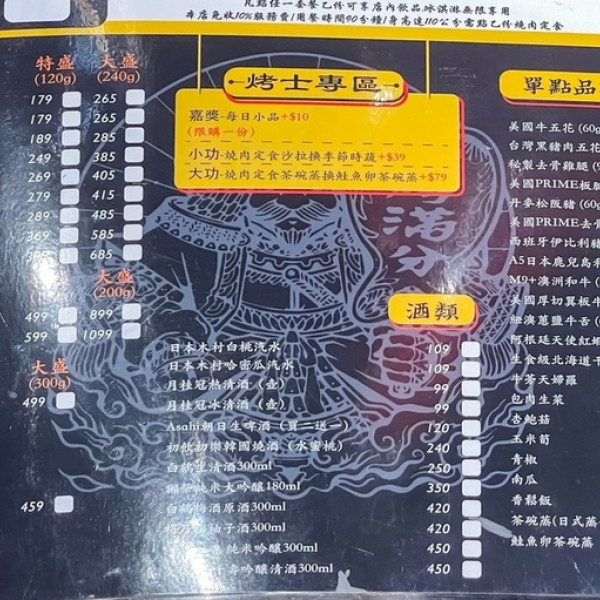 美術系烤滿分燒肉店