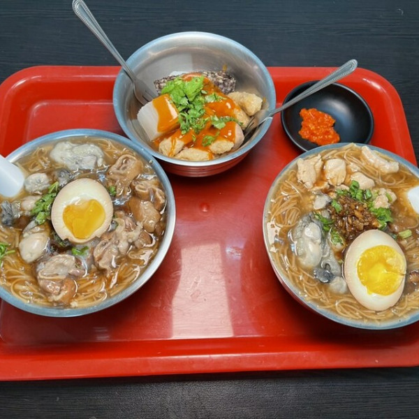 樂福獨家蒜味麵線