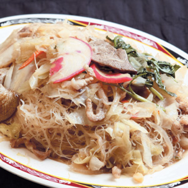 師大路市場口炒米粉