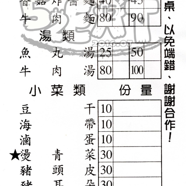 老鄉牛肉麵(大樹)