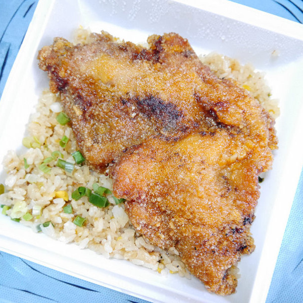7-11椒鹽大雞排炒飯