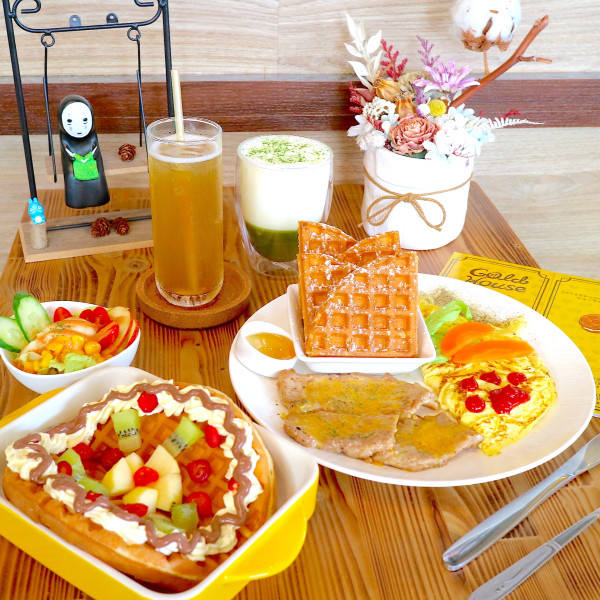 金色小屋比利時創意鬆餅 安平店