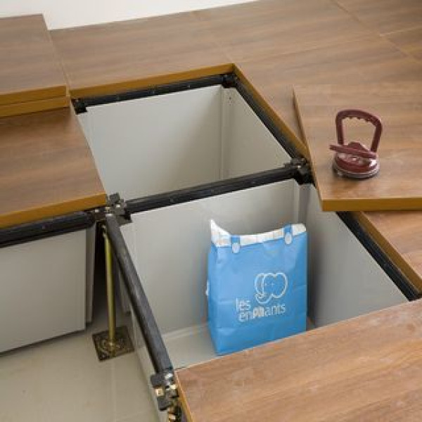 專利架高收納木地板(廣松收納木地板)