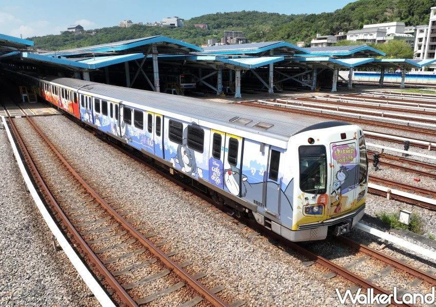 台北捷運迪士尼貓狗列車！拉環變魯斯佛、101忠狗爆萌，教你怎麼搭到。