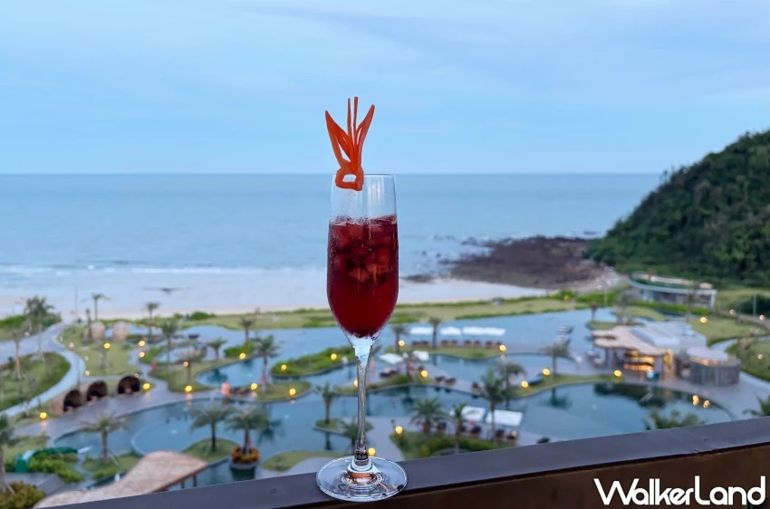 遠離下龍灣人潮！北越觀瀾島悅椿度假酒店開箱，北越最大戶外無邊際用池、泡湯、滑索一站體驗。