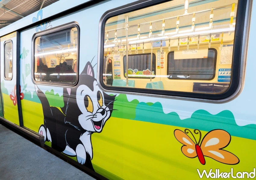 台北捷運迪士尼貓狗列車！拉環變魯斯佛、101忠狗爆萌，教你怎麼搭到。