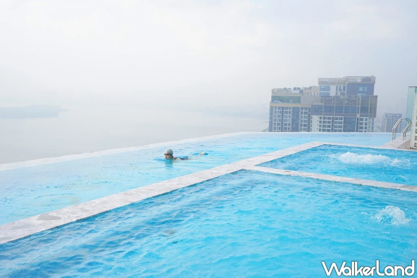 五星級河內住宿推薦！河內西湖樂天L7酒店 連通樂天購物中心，絕美無邊際高空泳池，設計旅店控愛了。
